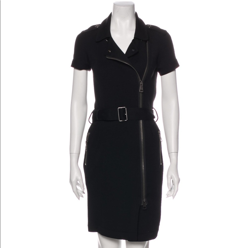 Burberry Brit  Black Trench Dress